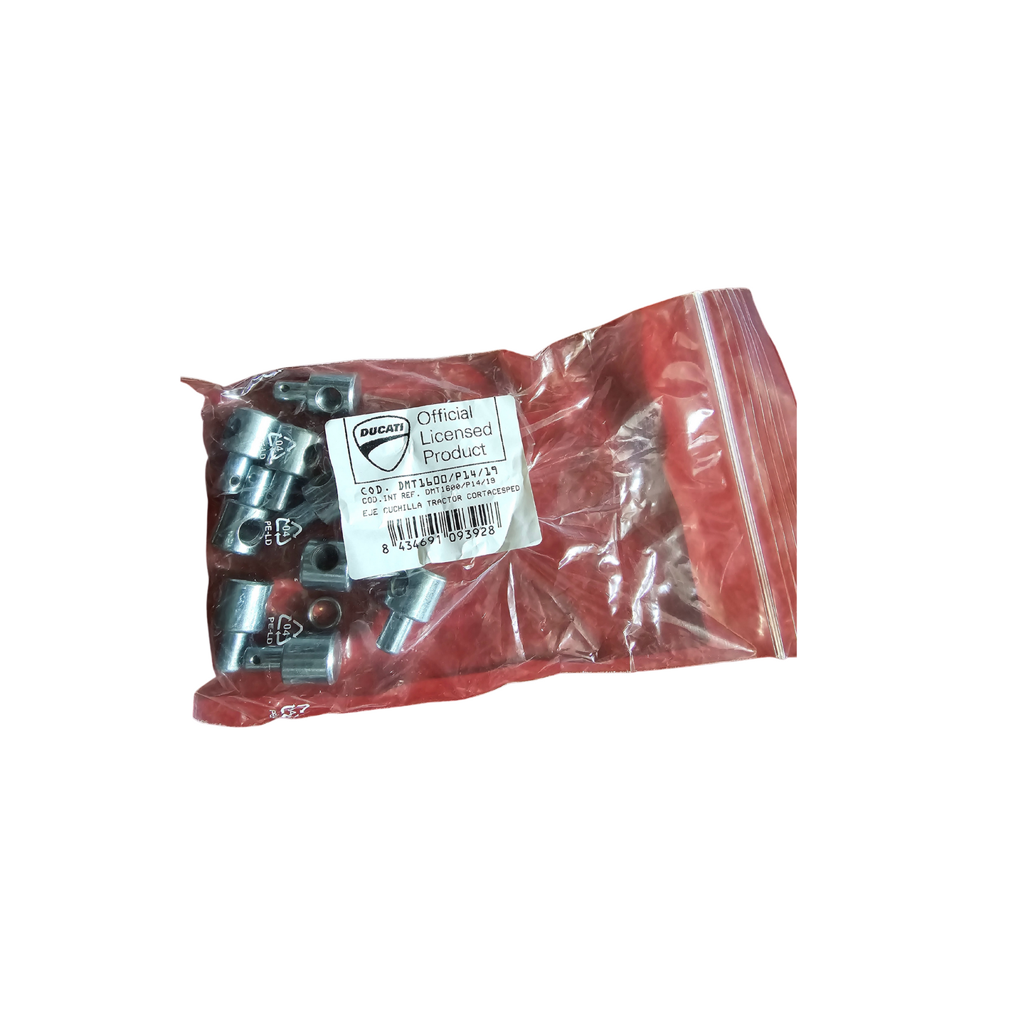 DMT1600/P14/19 Eje cuchilla Tractor Ducati DMT1600